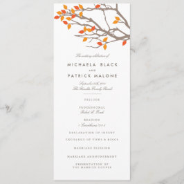 Bröllopsprogrammet Grenar Program