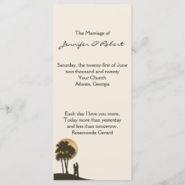 Bröllopsprogrammet Island Paradise Program