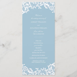 Bröllopsprogrammet Klassiskt Snöre Program