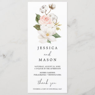 Bröllopsprogrammet Magnolia Cotton Program