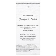 Bröllopsprogrammet Rustic Winter Wonderland