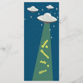 Bröllopsprogrammet Sci Fi Flies Saucers Program