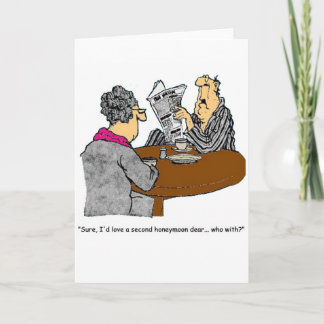 Bröllopsresahumor Tack Kort
