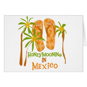 BröllopsresaMexico Tshirts och gåvor Hälsningskort