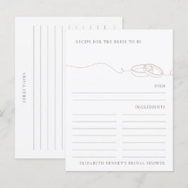 Bröllopsringar Bröllopsshow Receptförfrågan  Vykort