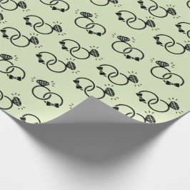 Bröllopsringar för Förlovningspresenter Pastell Sö Presentpapper