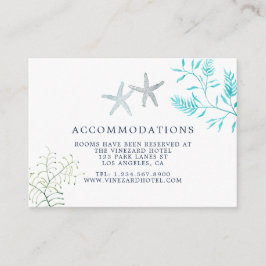 Bröllopssällskap för vattentorkare Sjögräs Tilläggskort