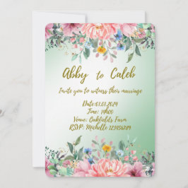 Bröllopssats: Inbjudan