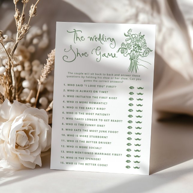 Bröllopssko spelet Off the Market Bridal spel (Skapare uppladdad)