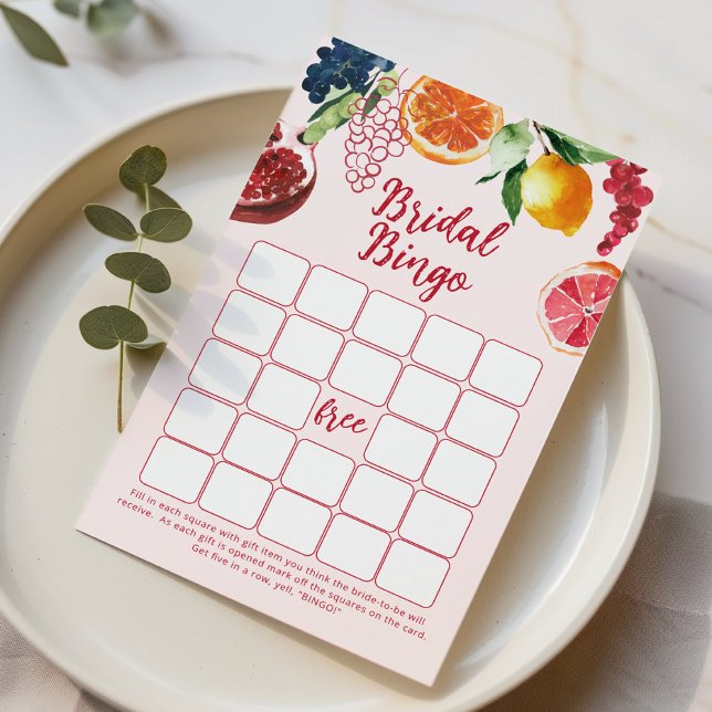 Bröllopsspel Bridal Bingo Off the Market (Skapare uppladdad)