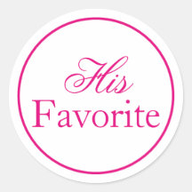 Bröllopsstiftare för "Hennes favoriter" - Rosa