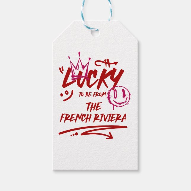 Bröllopssviten för personligens Blommigt Presentetikett (Framsidan)