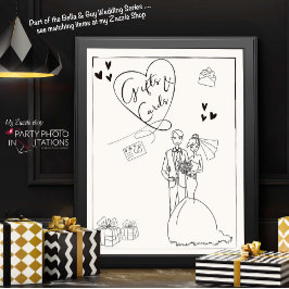 Bröllopssymboler Poster