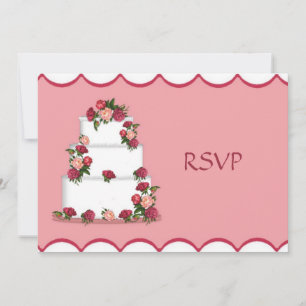 Bröllopstårta Bröllopsmottagning RSVP Inbjudningar