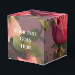 Bröllopstårtfavoritlåda med blomrosor presentaskar<br><div class="desc">Bröllopstårtfavoritlåda med blomrosor Gör din bröllopstårt extra speciell med dessa vackra bröllopstårtfavoritlådor med blomrosor! Varje låda kommer med en söt rosa ros på toppen,  vilket gör dem perfekta för att lägga till en touch av elegans på din stora dag.</div>