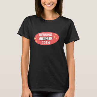 Bröllopsteam 2025, Brudgumspartier, Sväger, Ba T Shirt