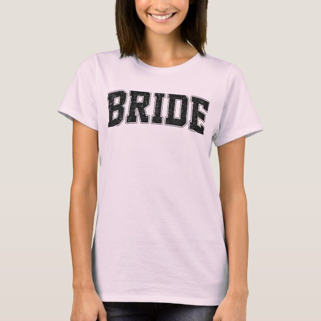 Bröllopsteam Cricut-klippfil T Shirt (Framsida)