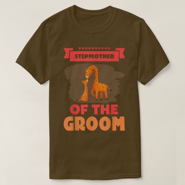 BröllopStepmor till Groom Sarcastic Lusnyj T Shirt (Design framsida)