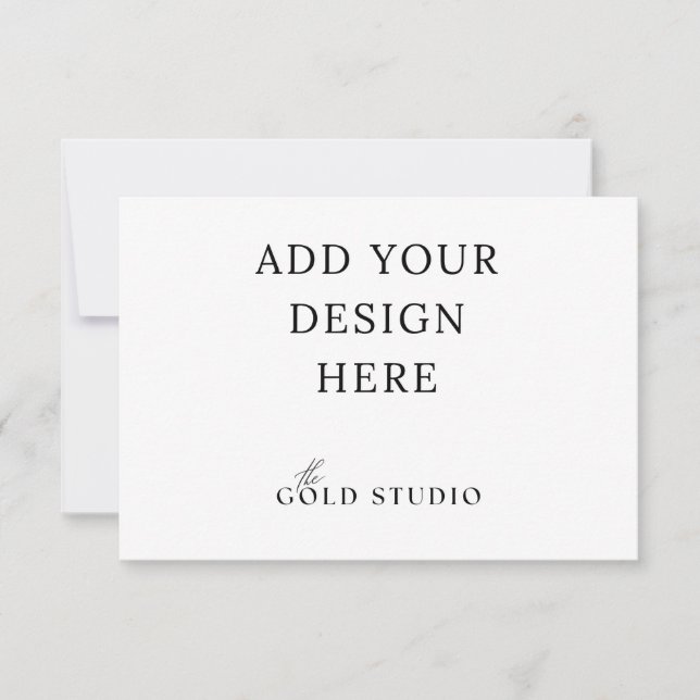 Bröllopsvar kort svarsmall (3,5 x 5 tum) (Framsida)