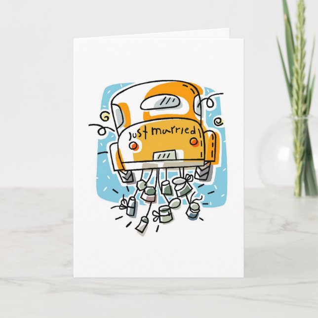 Brölloptack Tack Kort (Framsida)