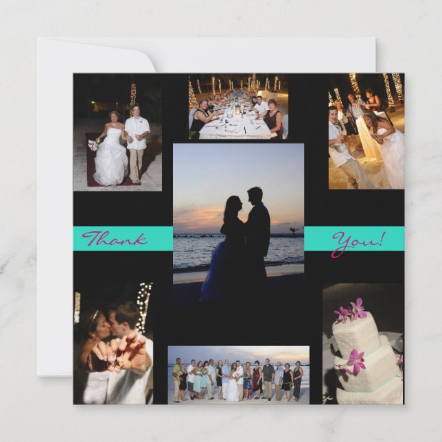 Brölloptack Tack Kort (Framsida)