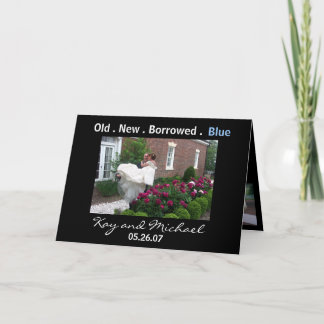 Brölloptackkort Tack Kort