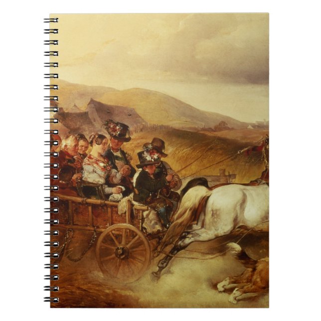 Bröllopvagnen Anteckningsbok (Framsidan)
