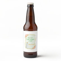 BröllopVin & Mousserande Vin Flasketikett