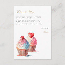 Bröllost brunch Bröllopsfest Tacksamhetskort Tilläggskort