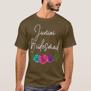 Bröllpsdusch, Junior Brudtjej Brud Squad Bröllop T Shirt