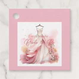 Bröllpsdusch Vit Bröllopsklänning  Gåvor Etiketter