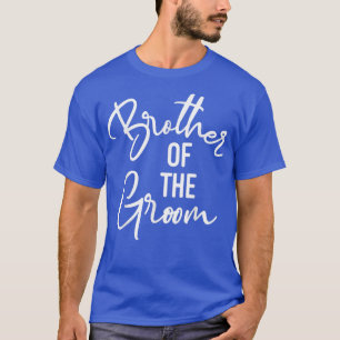 Bröllsbrollop Bror till Brudgummen och Sventjänst T Shirt
