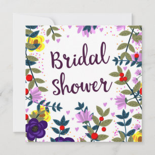 Bröllsdusch Vintage Blommor