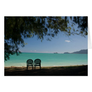 Brölstranden parkerar, Oahu, Hawai'i Hälsningskort