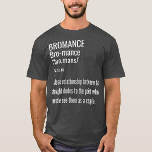 Bromans Affectionate Funny Manar Bro Vänskap Gi T Shirt