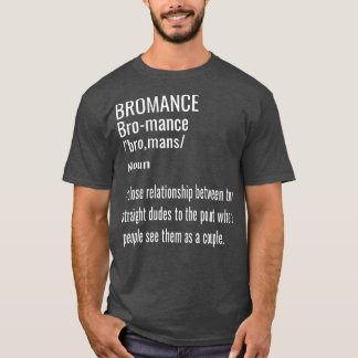 Bromans Affectionate Funny Manar Bro Vänskap Gi T Shirt
