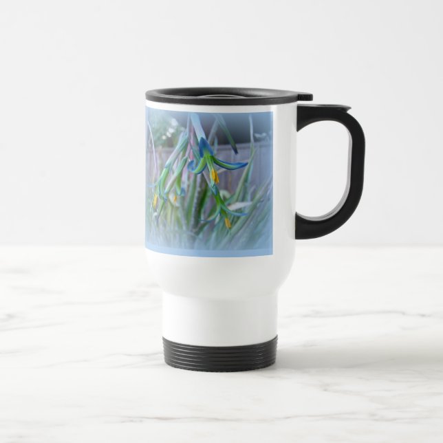 Bromeliad-Blommar på Blue Resemugg (Höger)