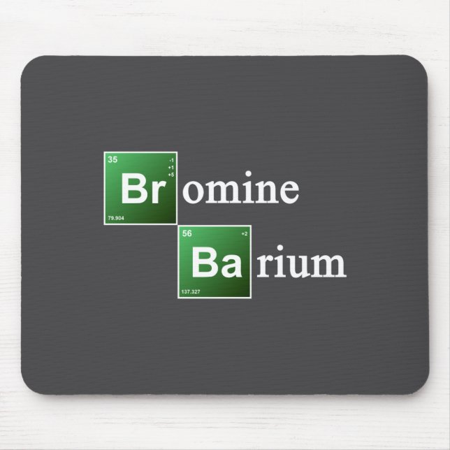 Bromine And Barium Periodic Table Chemistry Elemen Musmatta (Framsidan)