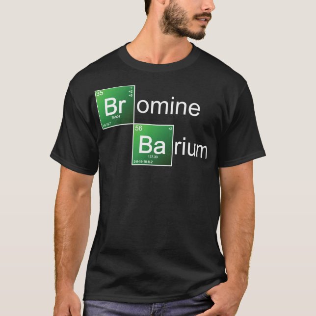 Bromine Barium Classic T-Shirt (Framsida)