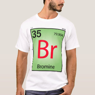 Bromine (Br)inslagT-tröja - bekläda endast Tee