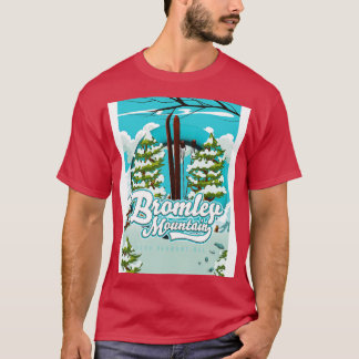 Bromley bergsperu vermont us skidlandskap t shirt