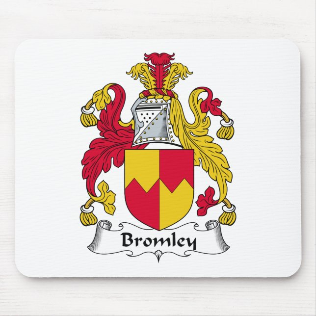 Bromley familjvapensköld musmatta (Framsidan)