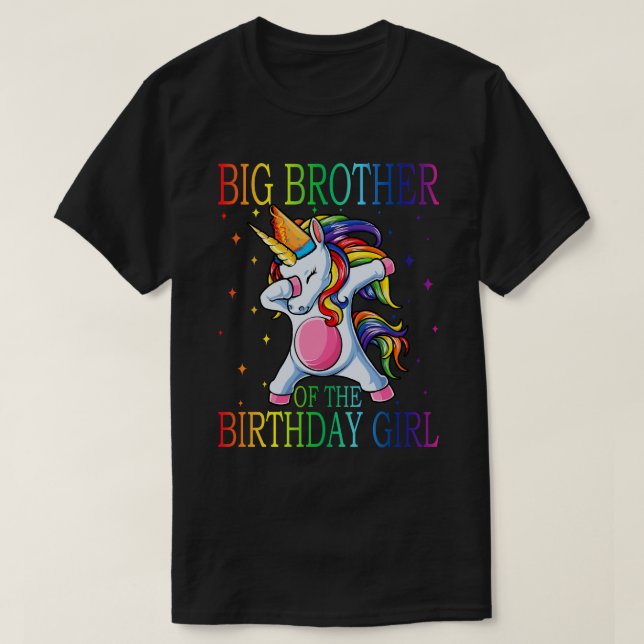 BROMMA, Birthday Girl Unicorn T Shirt (Design framsida)