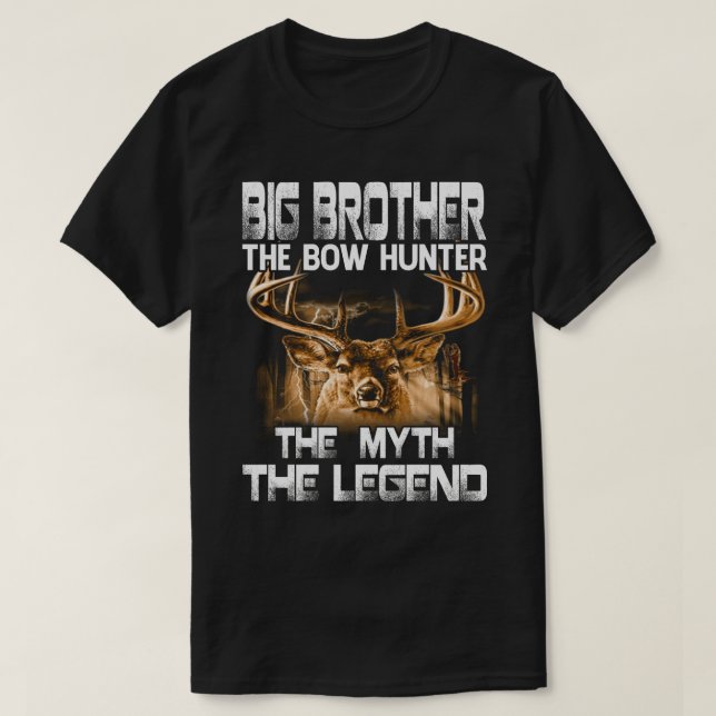 BROMMA Bow Hunter Myth't Legend Hun T Shirt (Design framsida)