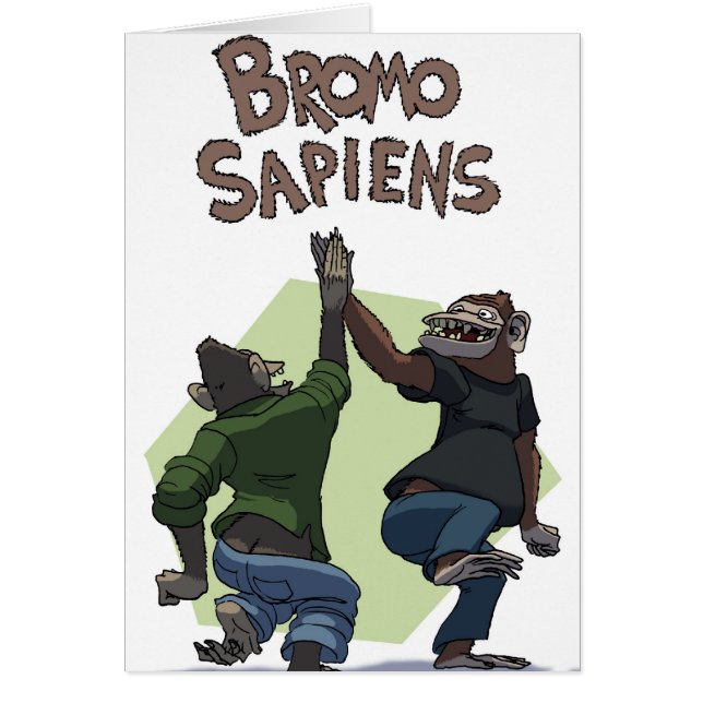 Bromo Sapiens (studenter) Hälsningskort (Framsidan)