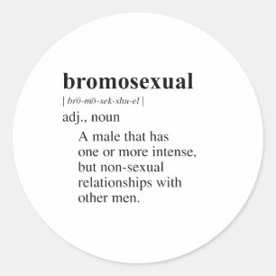 BROMOSEXUELL RUNT KLISTERMÄRKE