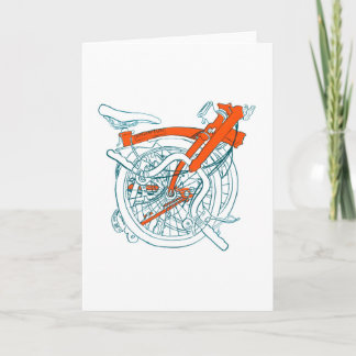 Brompton cykelkort kort