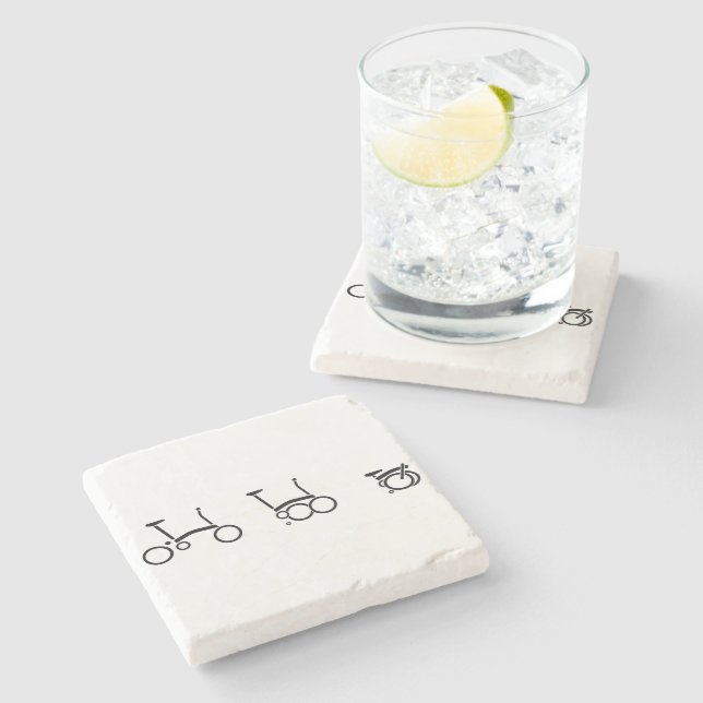 Brompton hopfällbar cykelcykel stenunderlägg (Sidan)