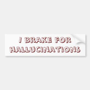 Broms för Hallucinationer Bildekal
