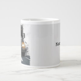 Broms för tema för kaffebryggare jumbo mugg